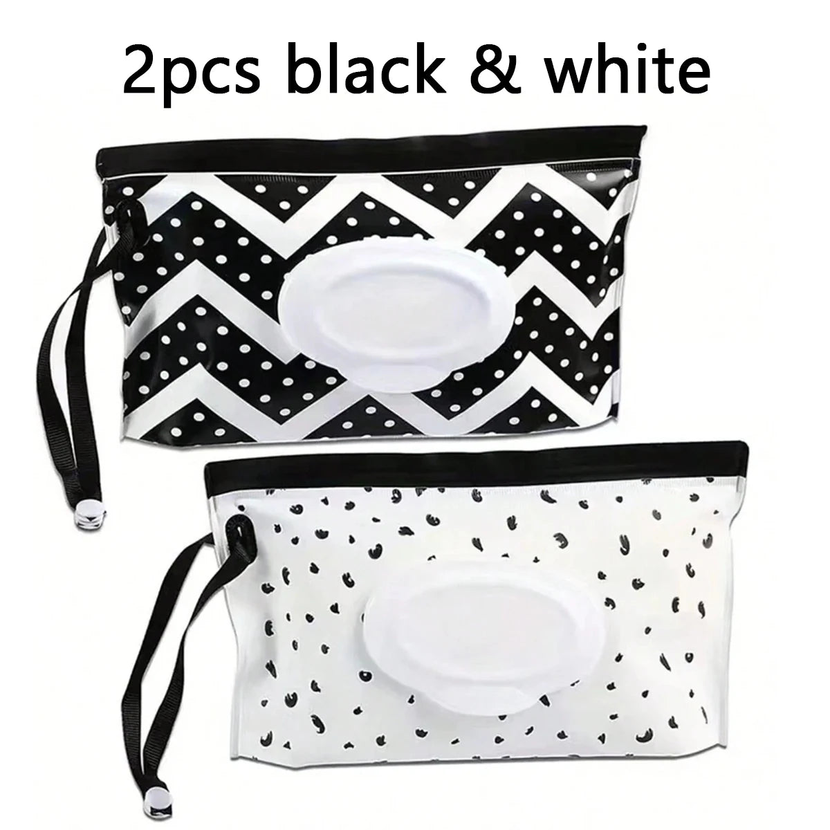Baby Wipe Case, Travel Tissue Holder, Wet Wipes Storage Bag, Reusable Wet Wipe Pouch for Travel,Mask Bags,Tissue Bags,Wet Wipes
