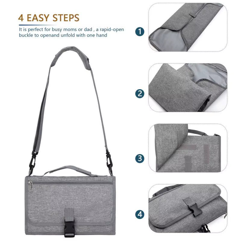 Waterproof Changing Mat Keeps Baby Clean and Comfortable Lightweight Portable Diaper Changing Pad Best-Selling Stroller Bag