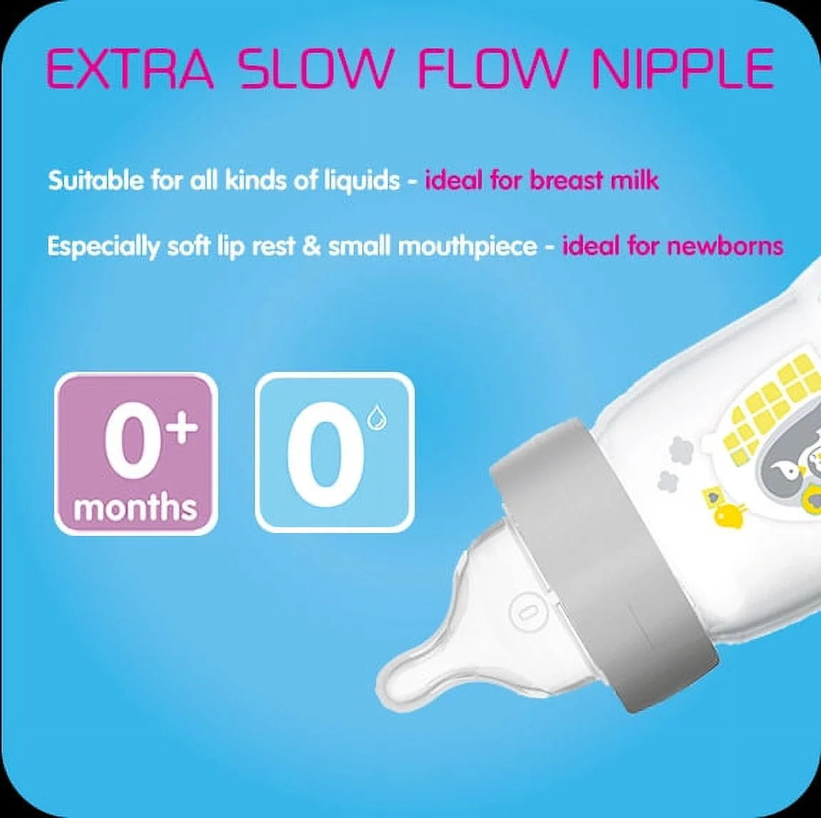 Bottle Nipples, 2 Pack