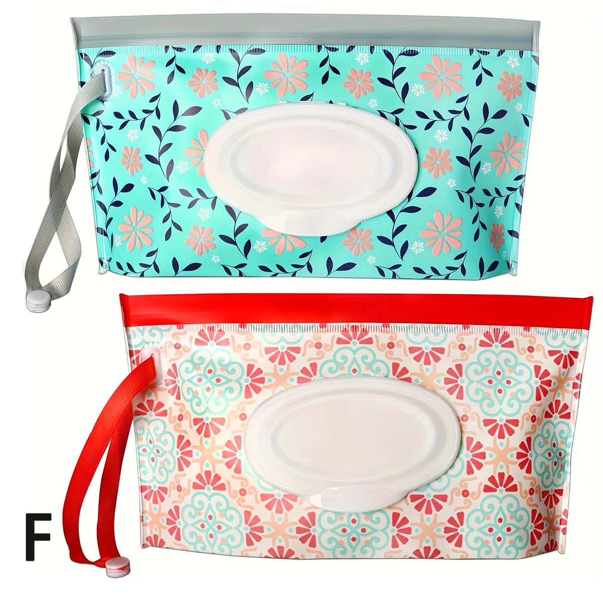 Baby Wipe Case, Travel Tissue Holder, Wet Wipes Storage Bag, Reusable Wet Wipe Pouch for Travel，Mask Bags，Tissue Bags，Wet Wipes
