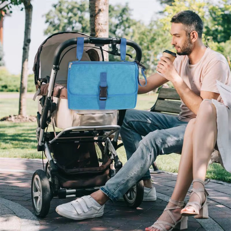 Waterproof Changing Mat Keeps Baby Clean and Comfortable Lightweight Portable Diaper Changing Pad Best-Selling Stroller Bag