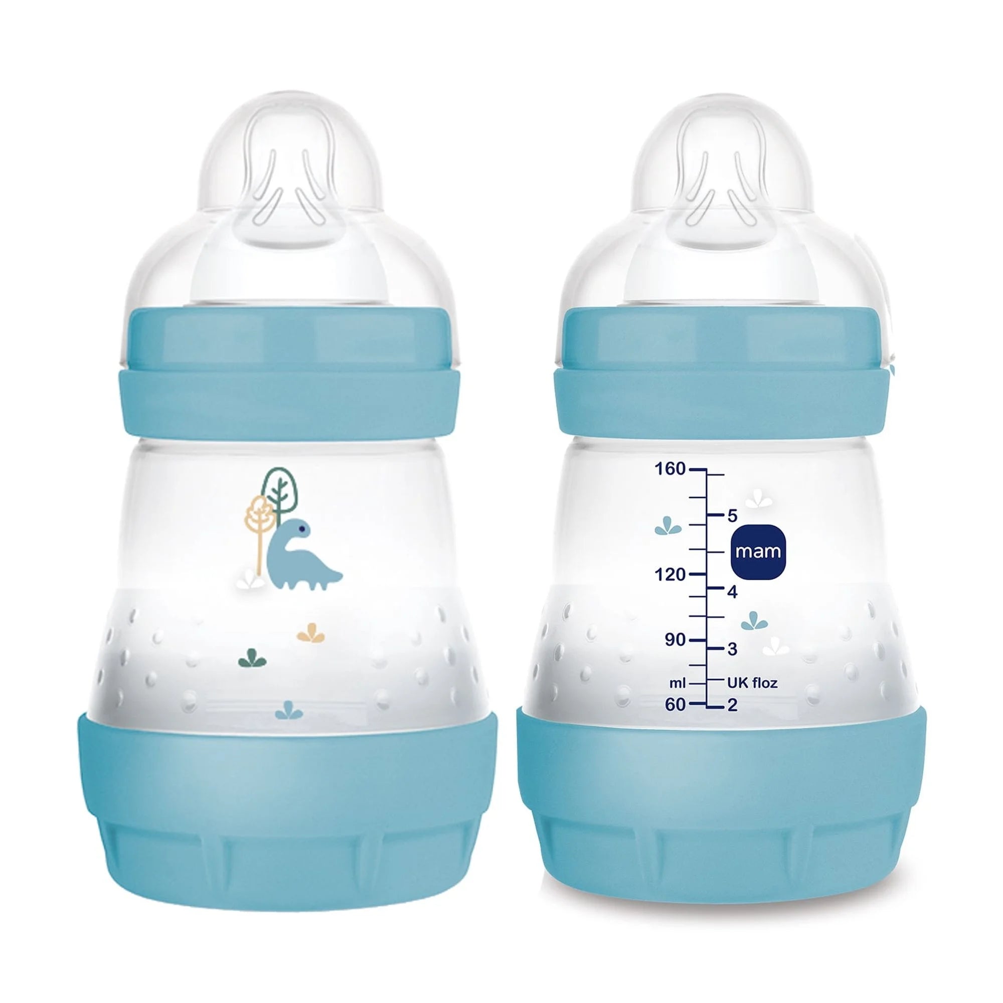 Easy Start Anti-Colic Matte Bottle 5 Oz, 2 Pack Sage