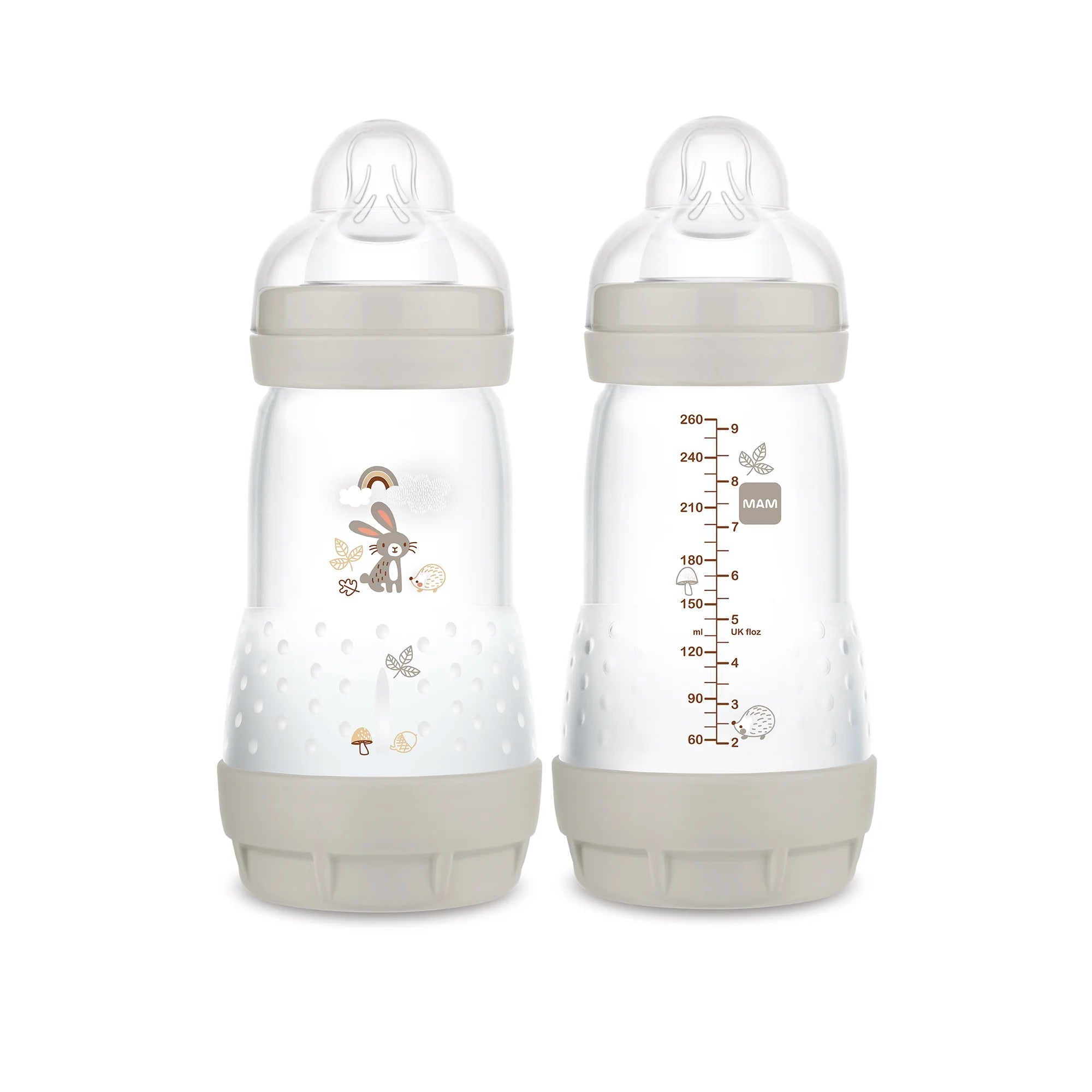 Easy Start Anti-Colic Matte Bottle 9 Oz, 2 Pack - Dune