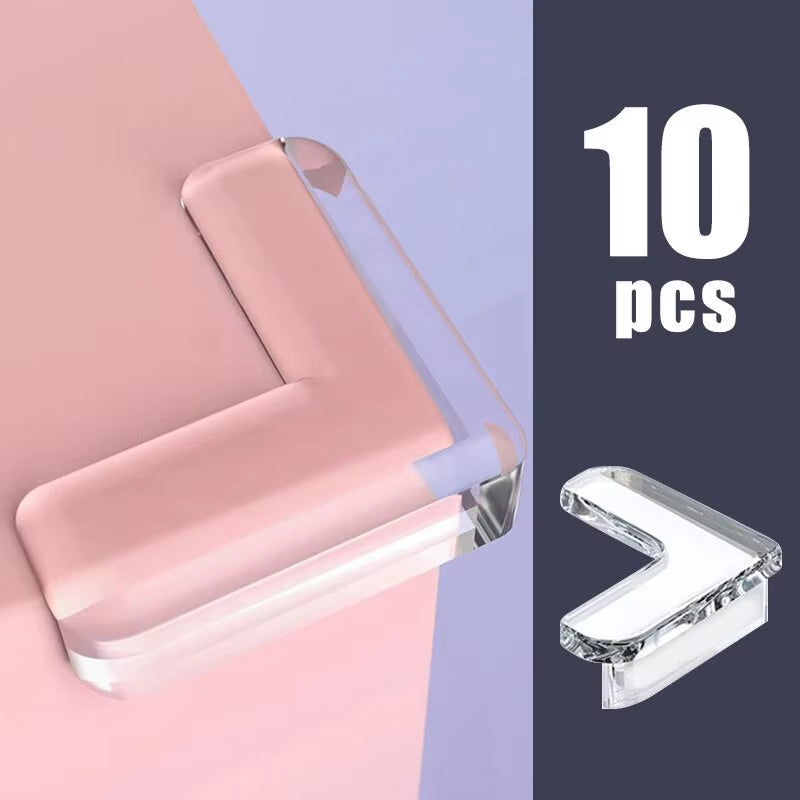 10PCS/4PCS Clear Anti-Collision Coffee Table Furniture Corner Protectors Children'S Soft Corner Sheathing Living Room Decor