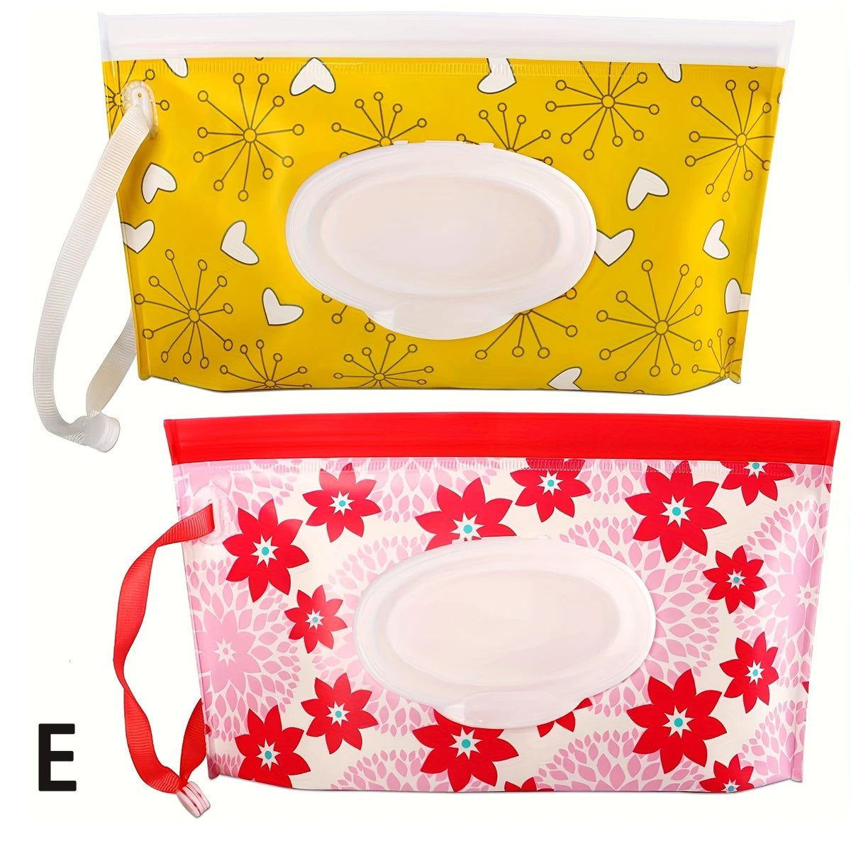 Baby Wipe Case, Travel Tissue Holder, Wet Wipes Storage Bag, Reusable Wet Wipe Pouch for Travel，Mask Bags，Tissue Bags，Wet Wipes