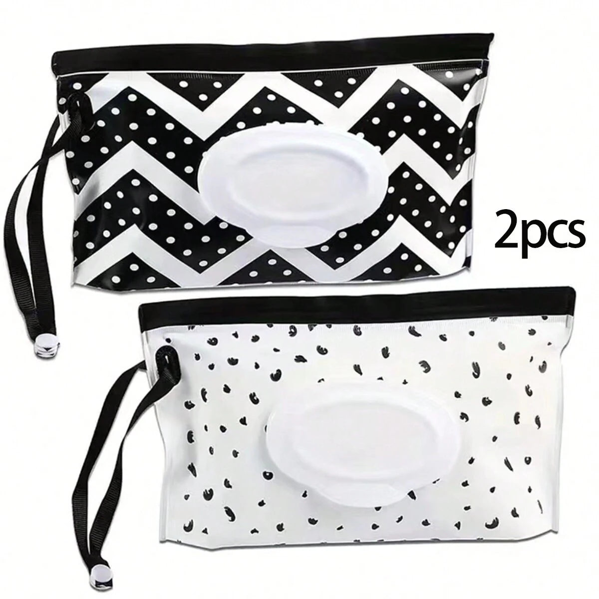 Baby Wipe Case, Travel Tissue Holder, Wet Wipes Storage Bag, Reusable Wet Wipe Pouch for Travel，Mask Bags，Tissue Bags，Wet Wipes